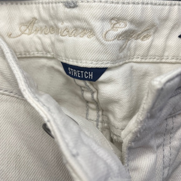 American Eagle Outfitters 2010 Season Skinny Stretch Distressed White Jeans - Picture 2 of 9